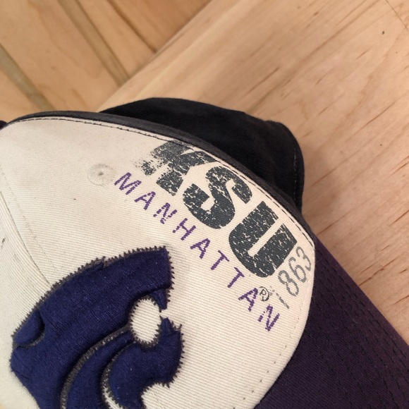 Kansas State University Collegiate Licensed Product One Fit Hat - Picture 2 of 9